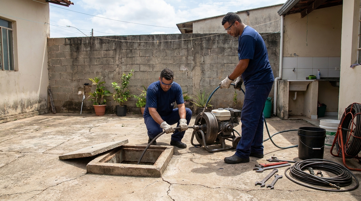 Sucção de Resíduos na Graça, Salvador‑BA